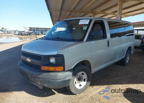 2010 Chevrolet Express 2500 Ls из США, поврежденный, VIN 1GAZGPDGXA1165173